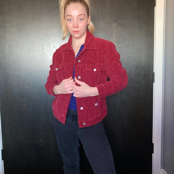 Tommy Jeans Corduroy Jacket Size Medium - Picture 4 of 11
